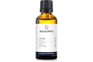 Naissance Lemon Eterisk olja (nr 103) 50ml - Ren, naturlig, Ånga destillerat, grymhet-fri, Vegan och outspädd