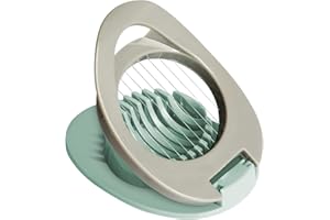ITME Egg Slicer with Stainless Steel Wire Egg Slicer, Multifunctional Egg Cutter for Evenly Slicing Boiled Eggs Ham Banana and Strawberry