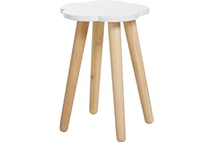 Haus Projekt Sgabello Grande Legno Nuvola Bambini, Tavolino Camera da Letto, Cloud Stool, Sgabello Montessori, Moderno Portavasi da Interno Piante Angolare, Regalo per la Decorazione della Casa