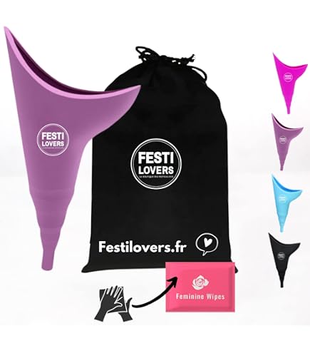 Lot De 2 Urinoirs Féminins Réutilisables En Silicone - Pour Faire Pipi Debout, Portable Et Hygiénique