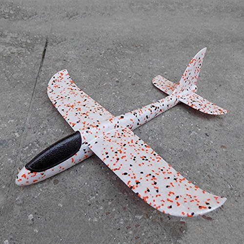 Allbesta Hand Inertial Playing Airplane EVA Foam Glider Airplane Toy Model Outdoor Sports Fun