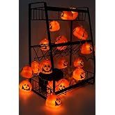 Beys&uuml;s Cadılar Bayramı Halloween Pilli Balkabağı Led 12 li
