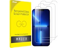 JETech Screen Protector for iPhone 13 and iPhone 13 Pro 6.1-Inch, Tempered Glass Film, 3-Pack