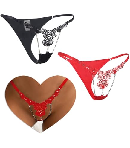 Intimo con Catena di Cristallo con Nappa per Donna Set di Lingerie con Reggiseno e Mutandine con Strass per Gioielli Sexy per Il Corpo