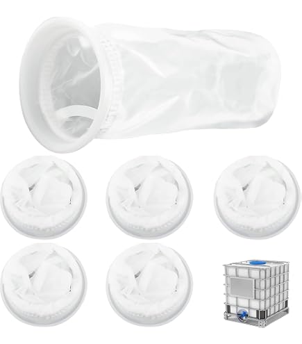 SPORTARC IBC Tank Filter Cover – Nylon-Abdeckung Mit Nadelfilz-Filter Für Regenwassertanks, DN75