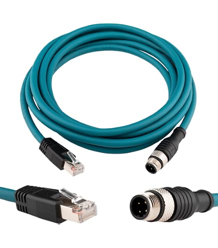 Cavo Connettore M12 5 Pin Maschio-femmina A-code, PVC 4m, Per Sensori E Automazione Industriale - Eonvic
