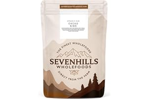 Sevenhills Wholefoods Organiczne Surowe Ziarna (Stalówki Kakaowe) 500g