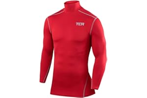 TCA Pro Performance T-Shirt de Compression Couche de Base Manches Longues pour Le Sport Tee-Shirt Thermique Garçon