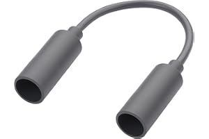 YACSEJAO 18 cm/7,1 tum stjärnlänk mini DC vattentät förlängningskabel | Hona till hona kabel, Starlink minitillbehör, 18 AWG DC 5,5 x 2,1 mm, honkontakt strömsladd