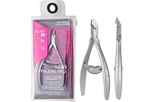 STALEKS PRO by Natury Nails Alicate profesional para cutículas 7 mm. Acero inoxidable (Smart 30-7mm)