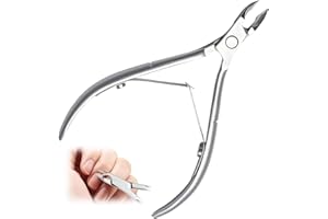 SMOMEND Tronchesino Cuticole, Taglia Cuticole Professionale, Taglia Unghie Per Mani Di Precisione Per Unghie Incarnite E Rimozione Di Pelle Morta, Design Ergonomico Per Manicure E Pedicure