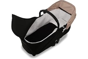 Tititnins Funda Cubre Capazo Velcro para Bugaboo Dragonfly Pique Blanco | Algodón 100%