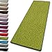Produktbild Shaggy Läufer Barcelona | weicher Hochflor Teppichläufer für Flur, Wohnzimmer, Schlafzimmer etc. | mit GUT-Siegel und Blauer Engel | in vielen Größen | moderne Farben | 300x100 cm | Grün