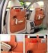 UniTendo Thick Felt Seat Back Car Organizer Luxurious Multifunction Design (Single) *Contains Only One* (Brown-12185186)