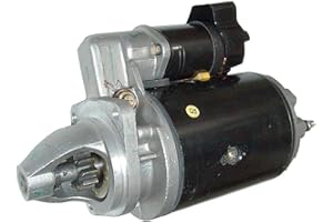 MDM PARTS MDM-Teile Anlasser Starter von Lucas® für Perkins Motor 1447301M91, 1447698M1, 1680064M1, 1691806M1