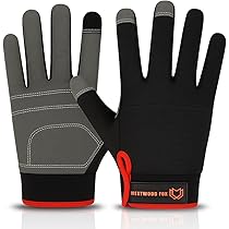 Strumenti Vdo 3 Paia Guanti Da Lavoro In Pelle Sintetica Vgo – Per Meccanici, Esterni, Resistenti E Comodi Guanti Esterno Resistenti - Foto 2