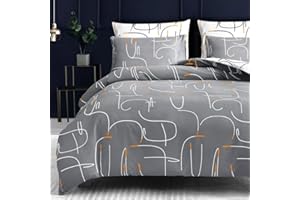 Pamposh King Size Duvet Cover Sets Premium Brushed Microfiber Duvet Cover King Size Ultrasoft Hypoallergenic Reversible 3 PCS Bedding Set With Zipper Closure