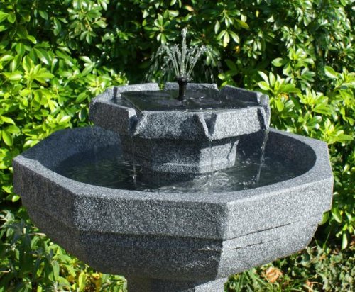 Solaray™ Solar-Vogeltränke „Castille“ mit LED-Beleuchtung - 5