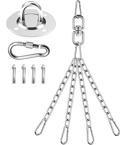 Catena Per Sacco Boxe Con Moschettone - Allenamento Muay Thai, MMA E Fitness - Foto 5