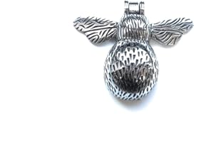 BRASS & METAL B&M - Solid Brass Bumble Bee Door Knocker in Chrome