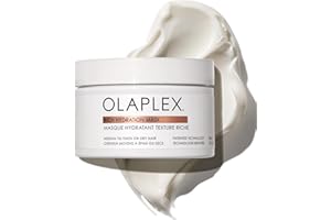 Olaplex Masque hydratant riche, Masque scellant les cuticules pour hydrater et contrôler les frisottis des cheveux secs ou de texture moyenne à épaisse