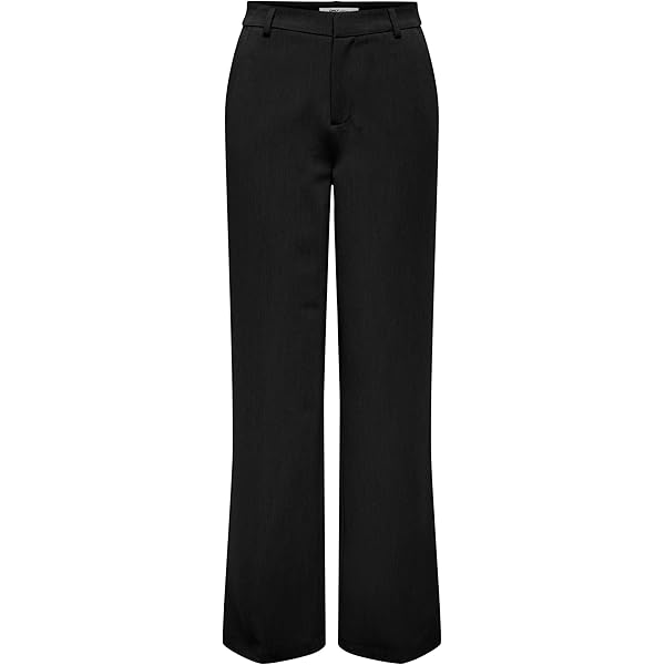 Only Onlhattie-Lana Hw W Mel Pant Tlr, dark grey melange, 44W / 32L