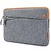 Produktbild tomtoc Sleeve Tasche kompatibel mit 2018 Neu iPad Pro 11" A1980, 10,5" iPad Pro, Microsoft Surface Go, Samsung Galaxy Tab, 10,5"-11" Tablette Schutzhülle geeignet für Apple Pencil & Smart Keyboard