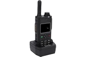 Annadue Professionella Walkie Talkies för Vuxna, Laddningsbara Tvåvägsradio med Lång Räckvidd, Stöd för SIM-kort, med Laddare för Vandringsresor och Utomhus