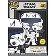 Funko Large Enamel Pin Star Wars: Clone Wars - Captain Rex - Captain Rex - Star Wars Enamel Pins - Cute Collectable Novelty Brooch - for Backpacks & Bags - Gift Idea - Movies Fans