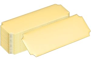PATIKIL Graverad namnskylt, 24 st 7,6 cm x 2,5 cm bildramsetikett konst tagg personliga namnplakett troféplattor med självhäf