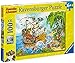 Produktbild Ravensburger 10628 - Mauseschlau und Bärenstark Piraten auf See 100 Teile XXL Puzzle