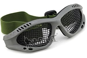 OAREA Taktische Skibrille Sonnenbrille Outdoor Schutz Mit Metall Stahl Mesh für CS Krieg Spiel Airsoft Paintball Sicherheit Brillen
