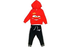 Disney Barn Träningsoverall Barn Bilar Jogging Hoodie och McQueen eller Mater Lightning-Byxor 18 Månader–8 år
