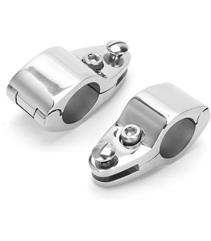 Scivoli A Mascella Per Barca - Acciaio Inox, 2 Pezzi, 22mm - Foto 9