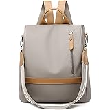 NICOLE & DORIS Sac à Dos Femme Antivol Sac À Dos Étanche Élégant Sacs D'école Grand Sac à Dos Leger Femme Sac à Bandoulière S