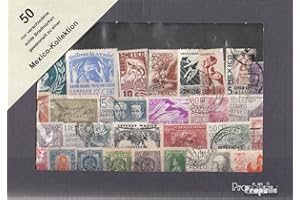 Prophila Collection Messico 50 Diversi Francobolli (Francobolli per i Collezionisti)
