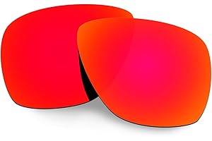 HKUCO Mens Replacement Lenses For Oakley Breadbox Sunglasses