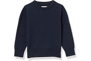 Amazon Essentials Niños Jersey de Uniforme de Algodón con Cuello Redondo