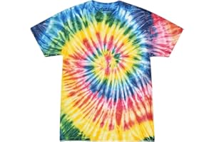 Colortone Camiseta Batik Unisex 'Swirl' | Camiseta Hippie Hombre Camiseta Hippie Mujer S - 5XL con Diferentes Estampados | Ropa Flower Power Mujer y Hombre de algodón | Diseño Batik teñido a Mano