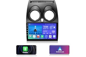 Ossuret Autoradio Android 12 Auto Navigation Stereo für Qashqai J10 2006-2013 - Standard 6G / 64G Auto Unterhaltung Multimedia Radio Unterstützung WiFi 4G LTE Bluetooth Dab+