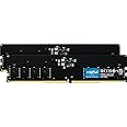 Crucial RAM 32GB Kit (2x16GB) DDR5 5200MHz (o 4800MHz) Memoria Desktop CT2K16G52C42U5