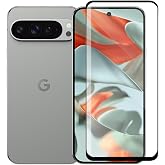 Microcase Google Pixel 9/9 Pro 3D Curved Tam Kaplayan Kavisli Tempered Cam Ekran Koruyucu - AL3282