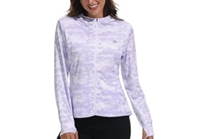 MoFiz Chaquetas Deportivos Mujer Sudaderas con Capucha Manga Larga Cremallera para Correr Fitness Tops