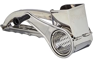 Moulinex A45606 Petit Ménager Moulin Râpe en Inox, fabriqué en France