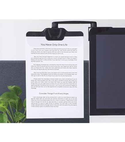 Page'up Dokumentenhalter - Praktischer Kopierhalter Für Büro & Zuhause