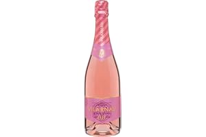 Vilarnau 0.0% Alcohol Free Sparkling Rosé Wine - Vegan Spanish Non-Alcoholic Wine, 750ml Bottle