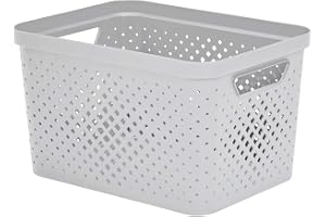 Sundis Pixel 360001 förvaringskorg 16 liter – vit, plast, vit, 16 liter