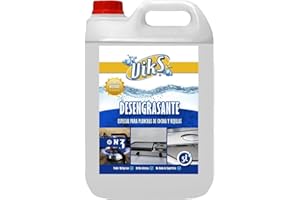 Viks | Limpiador de Barbacoas | Limpiador Parrillas | Desengrasante planchas cocina | Potente y eficaz contra aceite y grasa quemada | 5 Litros