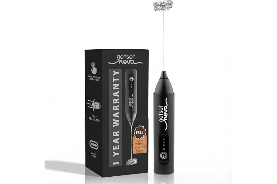 Nova Rechargeable Milk Frother