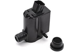 HAOTOM Moteur de pompe de lave-glace Pour HYUNDAI Accent Elantra Getz i20 i30 i40 Tucson Santa Fe Pour KIA Niro Cee'D Rio Sorento Sportage Soul 98510-2J000